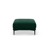 Bemy Pouf aus Samt (Salvador 7) in Flaschengrün, 85x85 cm – Bild 1