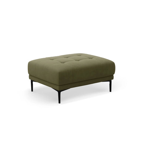 Bemy Pouf aus Samt (Salvador 8) in Grün, 100x70 cm – Bild 2