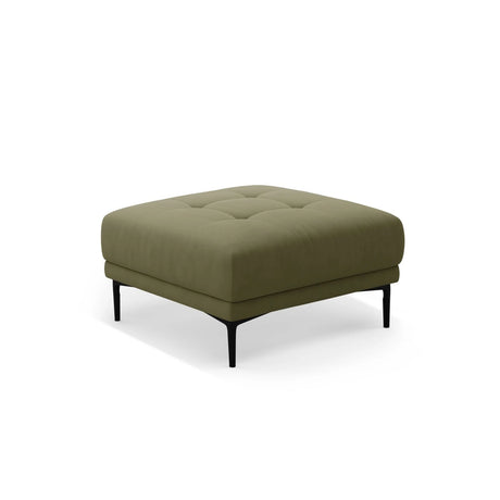 Bemy Pouf aus Samt (Salvador 8) in Grün, 85x85 cm – Bild 2
