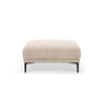 Bemy Pouf aus Strukturierter Stoff (Sorella 05) in Sand, 100x70 cm – Bild 1