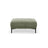 Bemy Pouf aus Strukturierter Stoff (Sorella 34) in Dunkles olivgrün, 100x70 cm – Bild 1