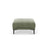 Bemy Pouf aus Strukturierter Stoff (Sorella 34) in Dunkles olivgrün, 85x85 cm – Bild 1