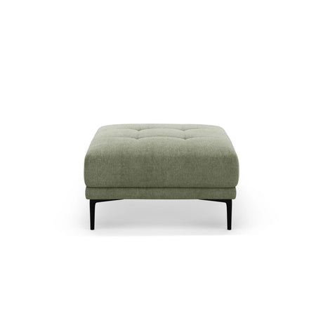 Bemy Pouf aus Strukturierter Stoff (Sorella 34) in Dunkles olivgrün, 85x85 cm – Bild 1