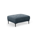 Bemy Pouf aus Strukturierter Stoff (Sorella 77) in Dunkelblau, 100x70 cm – Bild 2