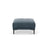 Bemy Pouf aus Strukturierter Stoff (Sorella 77) in Dunkelblau, 85x85 cm – Bild 1