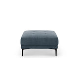 Bemy Pouf aus Strukturierter Stoff (Sorella 77) in Dunkelblau, 85x85 cm – Bild 1