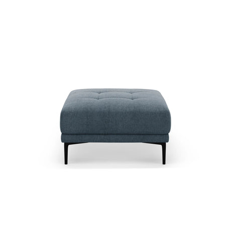 Bemy Pouf aus Strukturierter Stoff (Sorella 77) in Dunkelblau, 85x85 cm – Bild 1