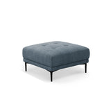 Bemy Pouf aus Strukturierter Stoff (Sorella 77) in Dunkelblau, 85x85 cm – Bild 2