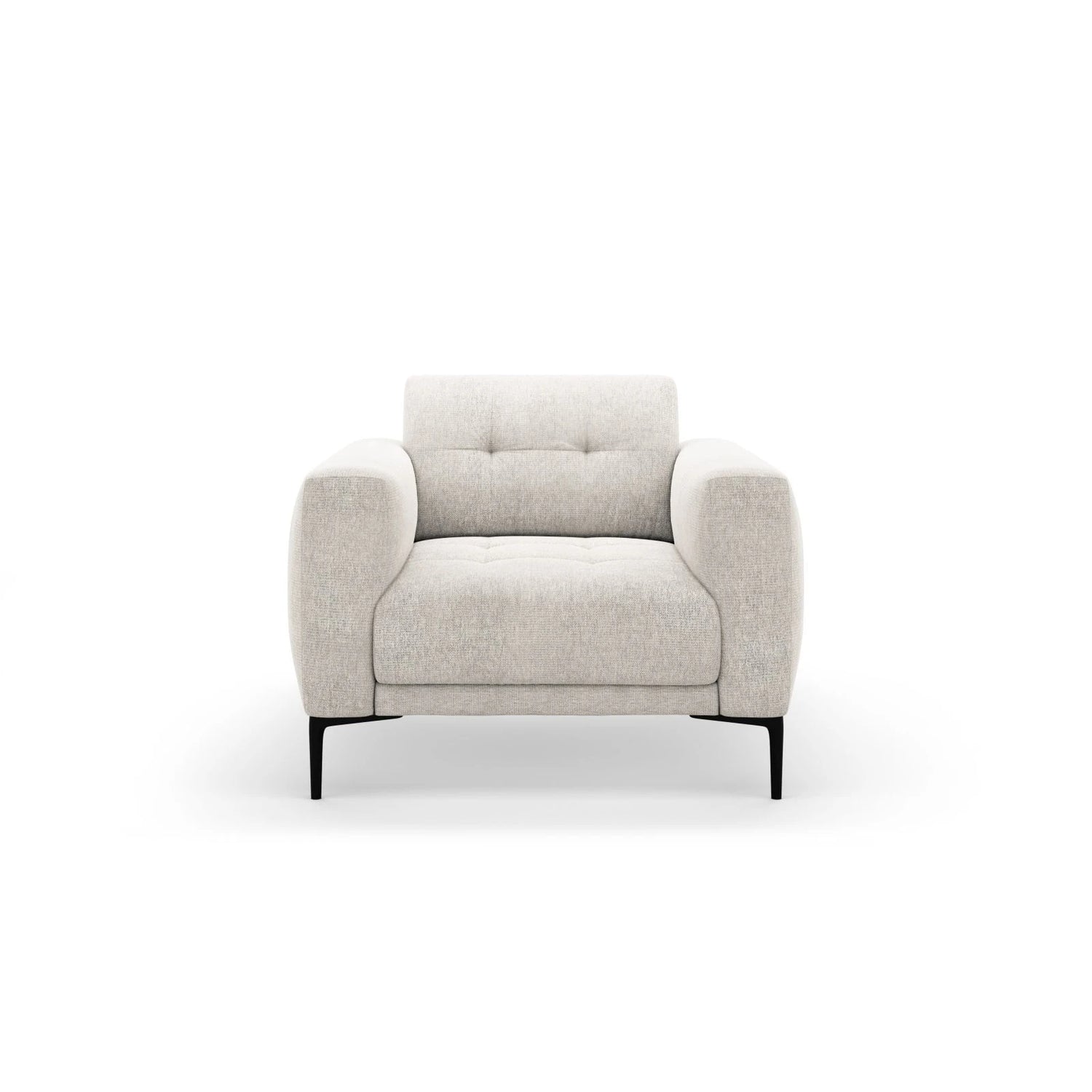 Bemy Sessel aus Samt oder Strukturstoff, 85x85 cm – Bild 1