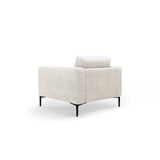 Bemy Sessel aus Samt oder Strukturstoff, 85x85 cm – Bild 3