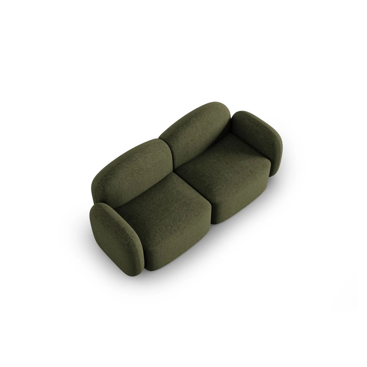 Blair 2-Sitzer Sofa mit Bezug aus Chenille (Leg10) in Green Melange, 194x95 cm – Bild 6