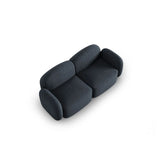 Blair 2-Sitzer Sofa mit Bezug aus Chenille (Leg13) in Blue Melange, 194x95 cm – Bild 6