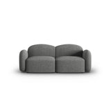 Blair 2-Sitzer Sofa mit Bezug aus Chenille (Leg18) in Dark Grey Melange, 194x95 cm – Bild 1