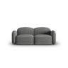 Blair 2-Sitzer Sofa mit Bezug aus Chenille (Leg18) in Dark Grey Melange, 194x95 cm – Bild 1