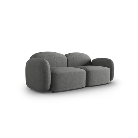 Blair 2-Sitzer Sofa mit Bezug aus Chenille (Leg18) in Dark Grey Melange, 194x95 cm – Bild 4