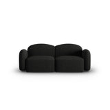 Blair 2-Sitzer Sofa mit Bezug aus Chenille (Leg19) in Black Melange, 194x95 cm – Bild 1