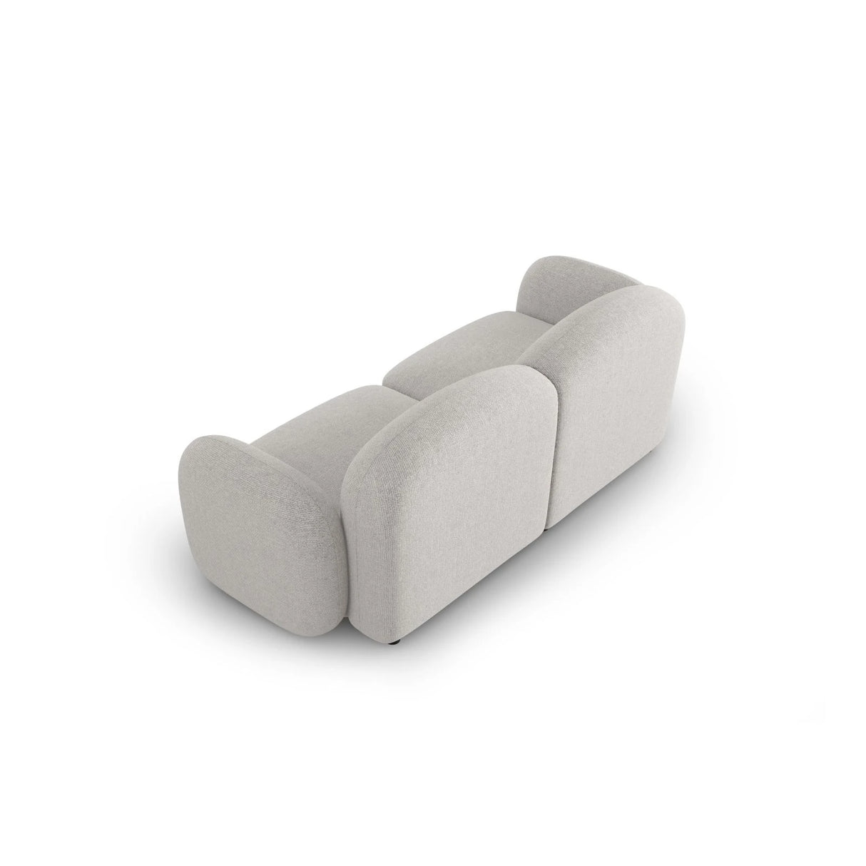 Blair 2-Sitzer Sofa mit Bezug aus Chenille (Leg20) in Silver Melange, 194x95 cm – Bild 5