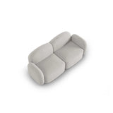 Blair 2-Sitzer Sofa mit Bezug aus Chenille (Leg20) in Silver Melange, 194x95 cm – Bild 6