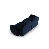Blair 2-Sitzer Sofa mit Bezug aus Samt (CasDeBl) in Königsblau, 194x95 cm – Bild 3
