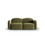 Blair 2-Sitzer Sofa mit Bezug aus Samt (CasFor) in Light Green, 194x95 cm – Bild 1