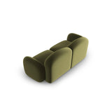 Blair 2-Sitzer Sofa mit Bezug aus Samt (CasFor) in Light Green, 194x95 cm – Bild 3
