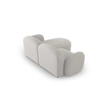 Blair 3-Sitzer Ecksofa Links, mit Bezug aus Chenille (Leg20) in Silver Melange, 194x167 cm – Bild 5