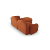 Blair 3-Sitzer Ecksofa Links, mit Bezug aus Chenille (Leg6) in Terracotta Melange, 194x167 cm – Bild 5