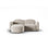 Blair 3-Sitzer Ecksofa Links, mit Bezug aus Samt (CasSan) in Ecru, 194x167 cm – Bild 1