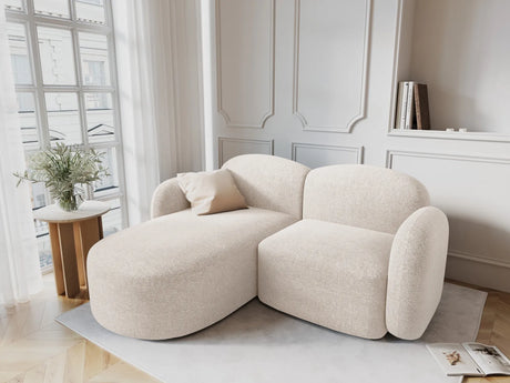 Blair 3-Sitzer Ecksofa Links, mit Bezug aus Samt oder Chenille, 194x167 cm – Bild 2