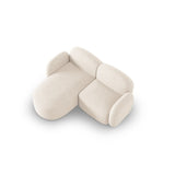 Blair 3-Sitzer Ecksofa Links, mit Bezug aus Samt oder Chenille, 194x167 cm – Bild 6