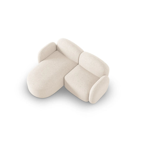 Blair 3-Sitzer Ecksofa Links, mit Bezug aus Samt oder Chenille, 194x167 cm – Bild 6