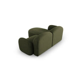Blair 3-Sitzer Ecksofa Rechts, mit Bezug aus Chenille (Leg10) in Green Melange, 194x167 cm – Bild 5
