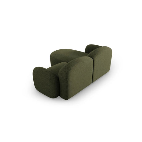 Blair 3-Sitzer Ecksofa Rechts, mit Bezug aus Chenille (Leg10) in Green Melange, 194x167 cm – Bild 5