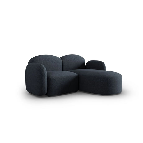 Blair 3-Sitzer Ecksofa Rechts, mit Bezug aus Chenille (Leg13) in Blue Melange, 194x167 cm – Bild 4