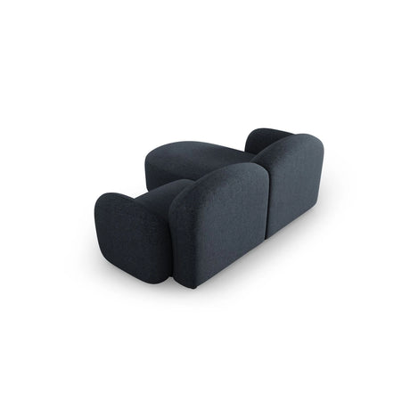 Blair 3-Sitzer Ecksofa Rechts, mit Bezug aus Chenille (Leg13) in Blue Melange, 194x167 cm – Bild 5