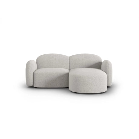 Blair 3-Sitzer Ecksofa Rechts, mit Bezug aus Chenille (Leg20) in Silver Melange, 194x167 cm – Bild 1