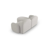 Blair 3-Sitzer Ecksofa Rechts, mit Bezug aus Chenille (Leg20) in Silver Melange, 194x167 cm – Bild 5