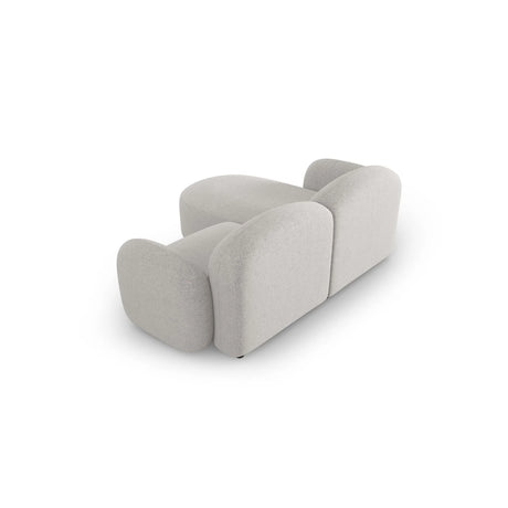 Blair 3-Sitzer Ecksofa Rechts, mit Bezug aus Chenille (Leg20) in Silver Melange, 194x167 cm – Bild 5