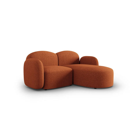 Blair 3-Sitzer Ecksofa Rechts, mit Bezug aus Chenille (Leg6) in Terracotta Melange, 194x167 cm – Bild 4