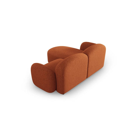 Blair 3-Sitzer Ecksofa Rechts, mit Bezug aus Chenille (Leg6) in Terracotta Melange, 194x167 cm – Bild 5