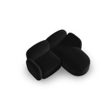 Blair 3-Sitzer Ecksofa Rechts, mit Bezug aus Samt (CasBla) in Schwarz, 194x167 cm – Bild 4