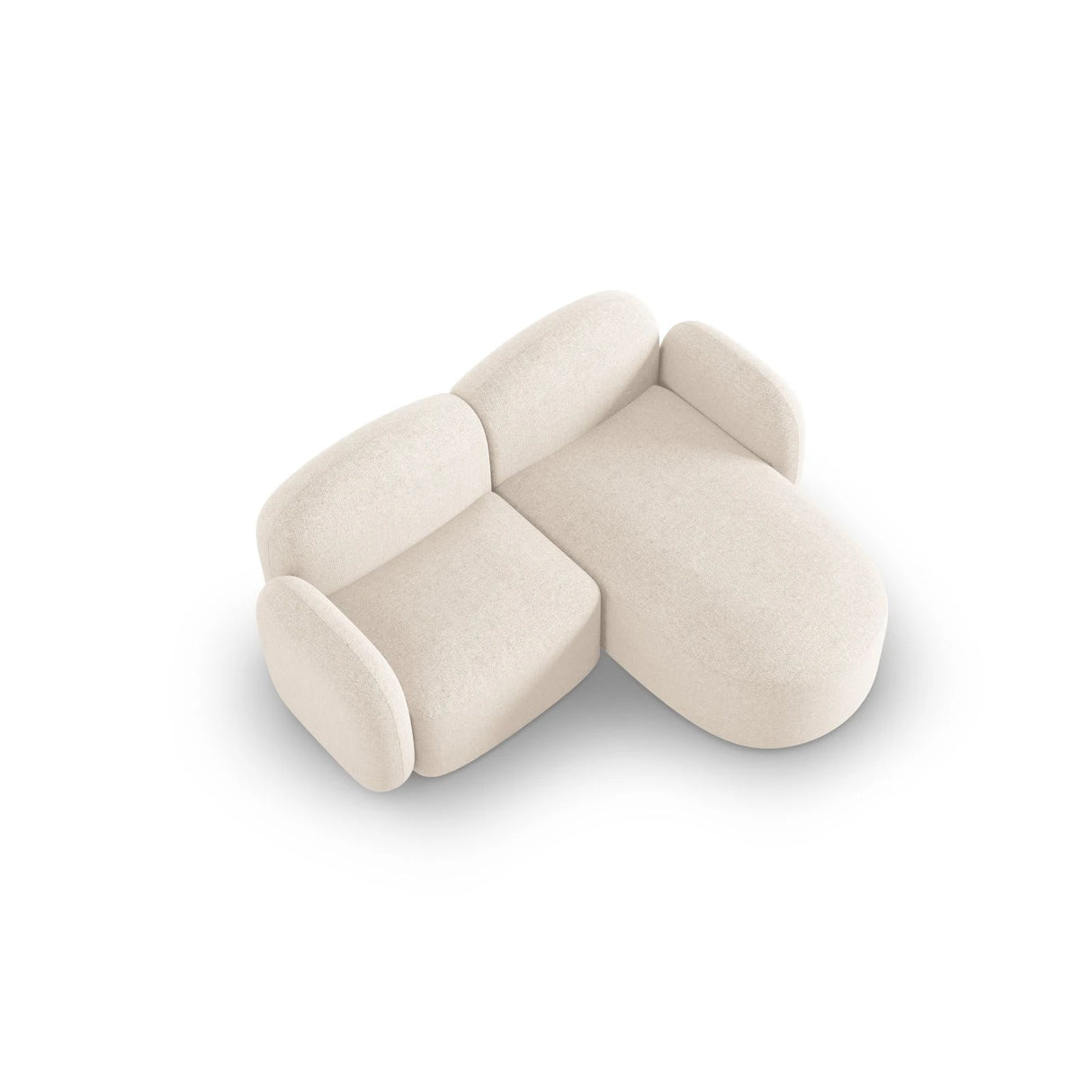 Blair 3-Sitzer Ecksofa Rechts, mit Bezug aus Samt oder Chenille, 194x167 cm – Bild 6