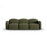 Blair 3-Sitzer Sofa mit Bezug aus Chenille (Leg10) in Green Melange, 274x95 cm – Bild 1