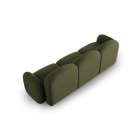 Blair 3-Sitzer Sofa mit Bezug aus Chenille (Leg10) in Green Melange, 274x95 cm – Bild 5