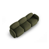 Blair 3-Sitzer Sofa mit Bezug aus Chenille (Leg10) in Green Melange, 274x95 cm – Bild 6