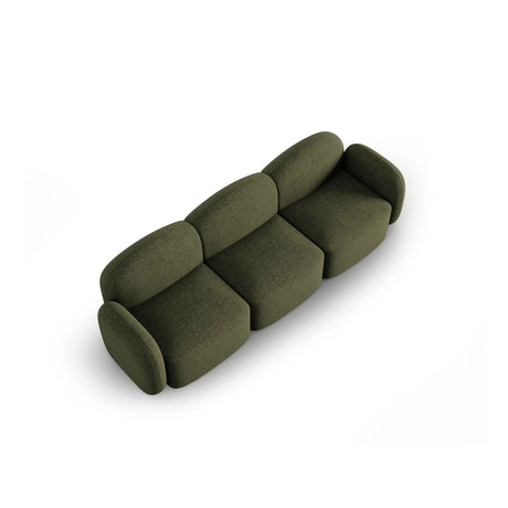 Blair 3-Sitzer Sofa mit Bezug aus Chenille (Leg10) in Green Melange, 274x95 cm – Bild 6