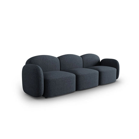 Blair 3-Sitzer Sofa mit Bezug aus Chenille (Leg13) in Blue Melange, 274x95 cm – Bild 4