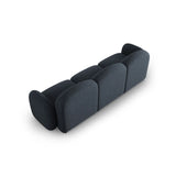 Blair 3-Sitzer Sofa mit Bezug aus Chenille (Leg13) in Blue Melange, 274x95 cm – Bild 5