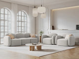 Blair 3-Sitzer Sofa mit Bezug aus Chenille (Leg20) in Silver Melange, 274x95 cm – Bild 2