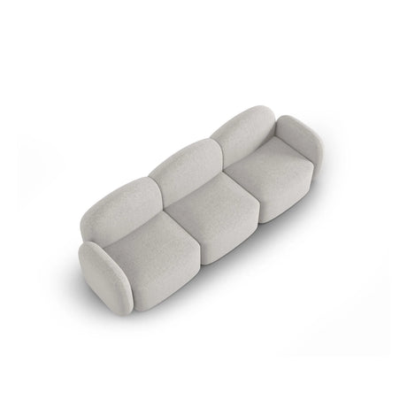 Blair 3-Sitzer Sofa mit Bezug aus Chenille (Leg20) in Silver Melange, 274x95 cm – Bild 6